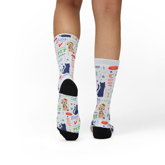 Pet Lover Crew Socks