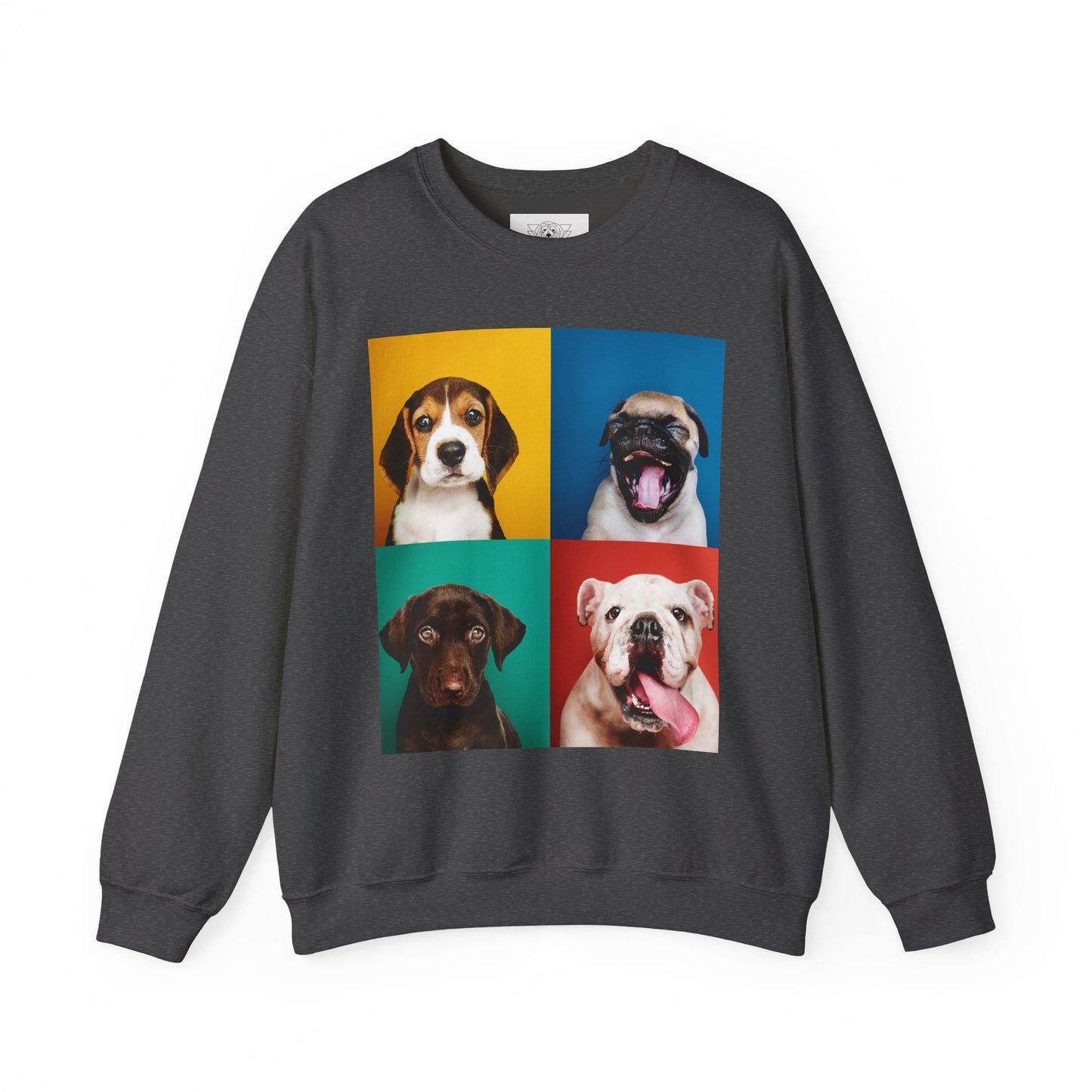 Pop Art Dogs Crewneck Sweatshirt