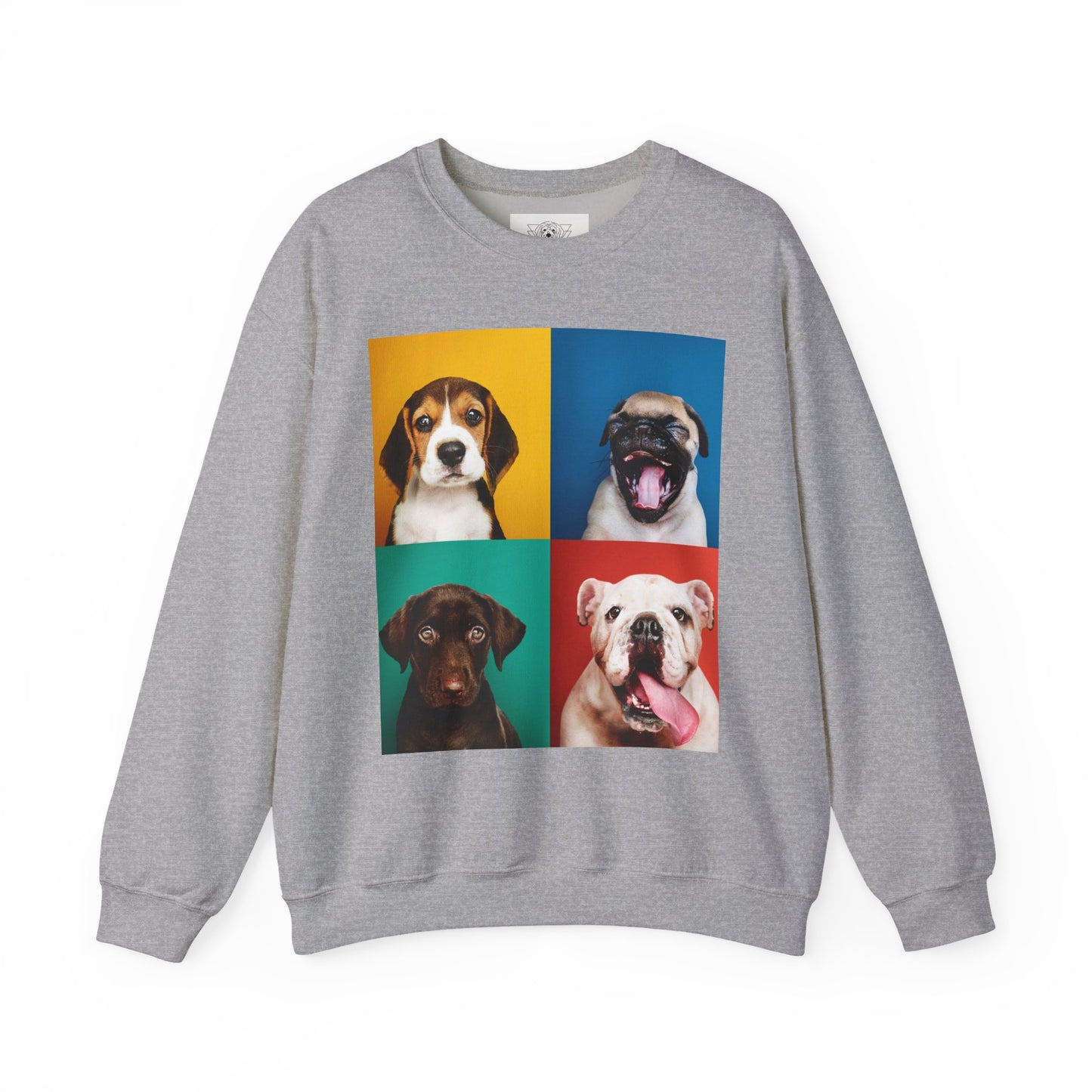 Pop Art Dogs Crewneck Sweatshirt
