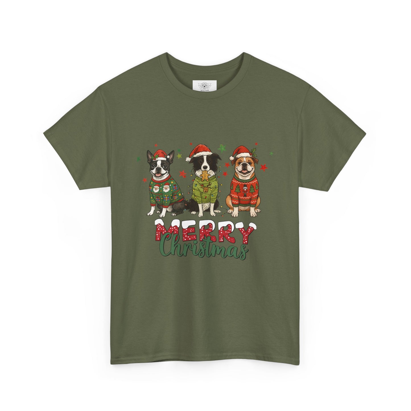 Christmas Dog Trio T-Shirt