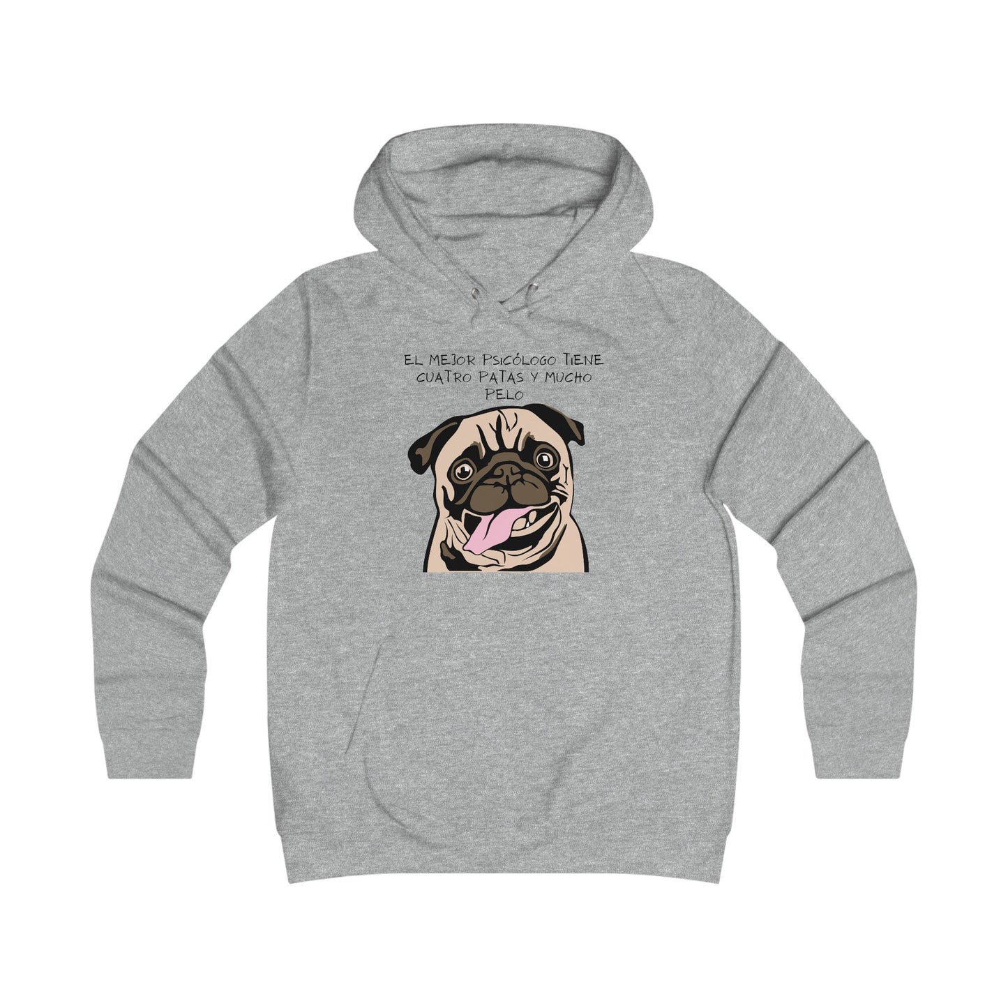 Pug Face Hoodie – "All I Need Is Pugs and Pajamas"
