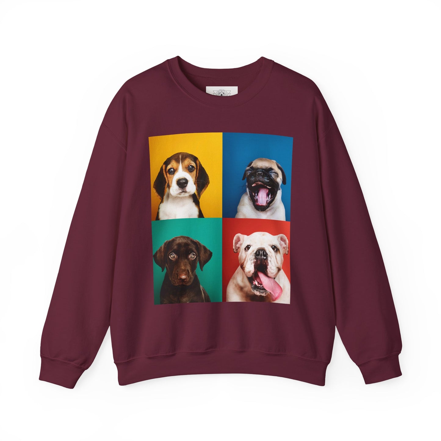 Pop Art Dogs Crewneck Sweatshirt