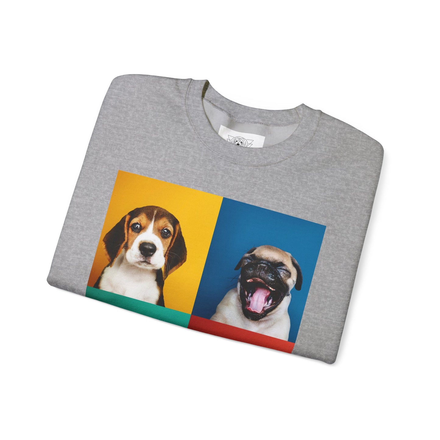 Pop Art Dogs Crewneck Sweatshirt