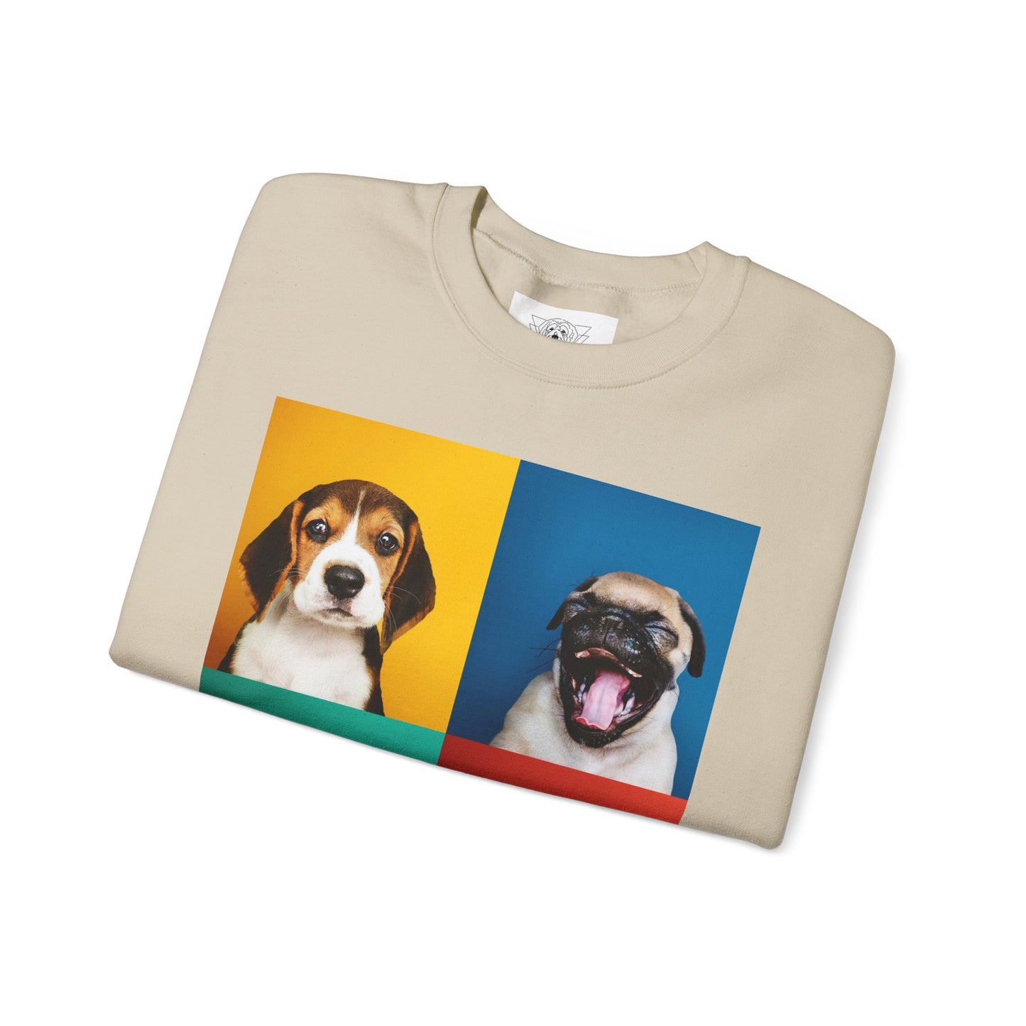 Pop Art Dogs Crewneck Sweatshirt