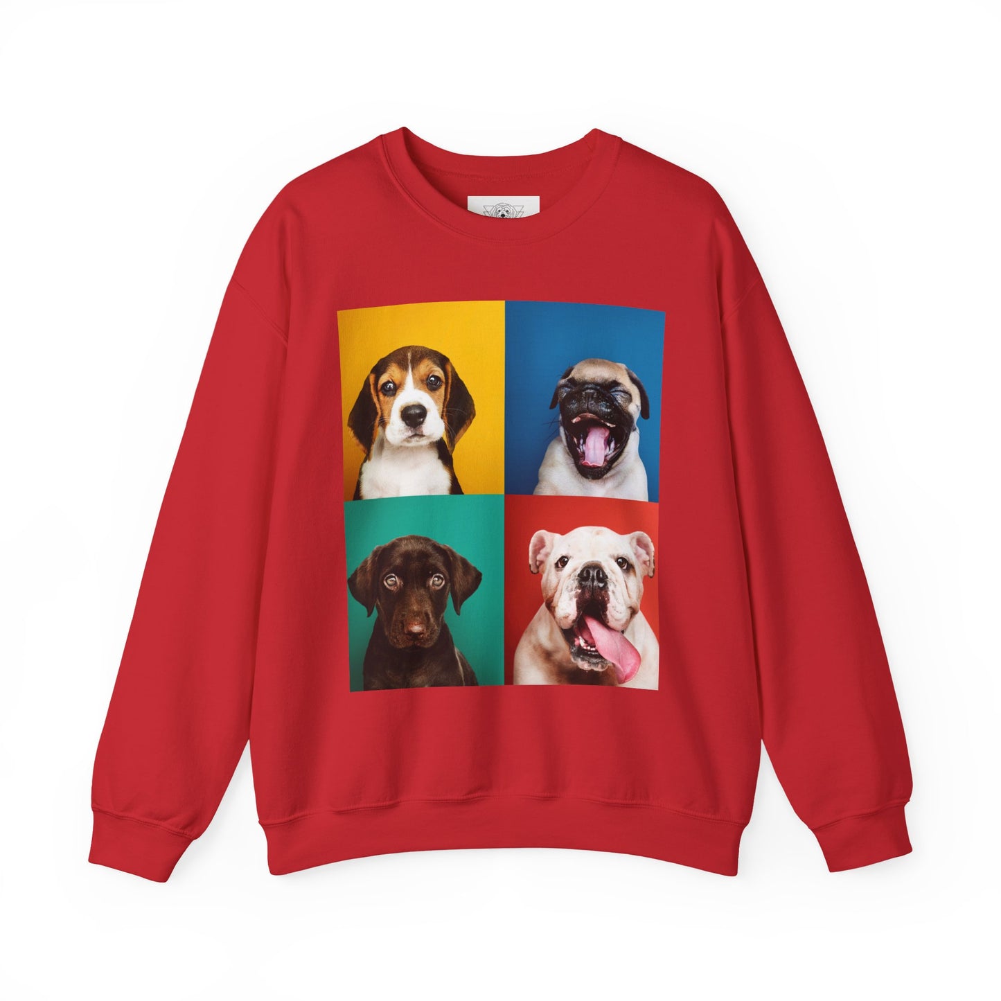 Pop Art Dogs Crewneck Sweatshirt