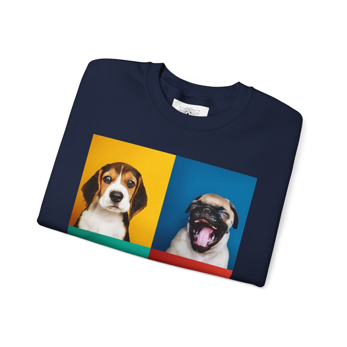 Pop Art Dogs Crewneck Sweatshirt