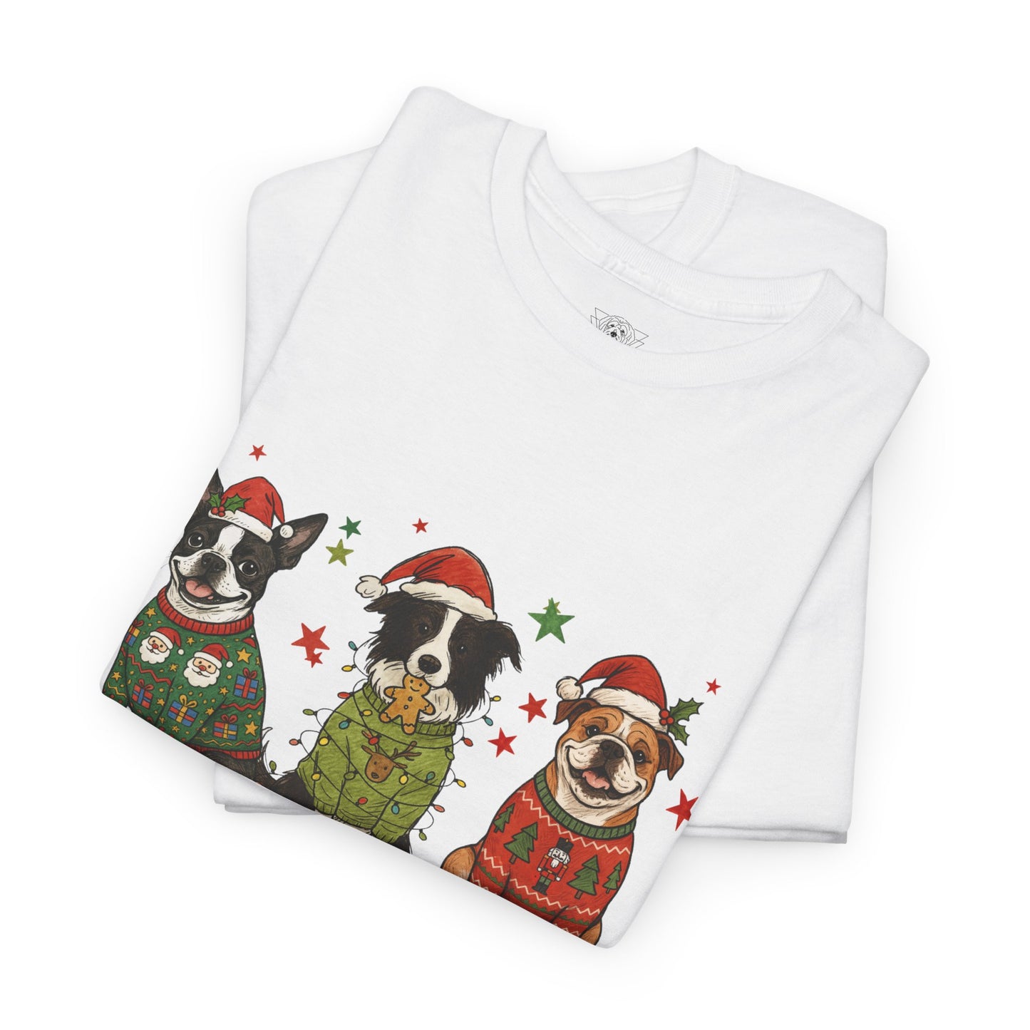 Christmas Dog Trio T-Shirt