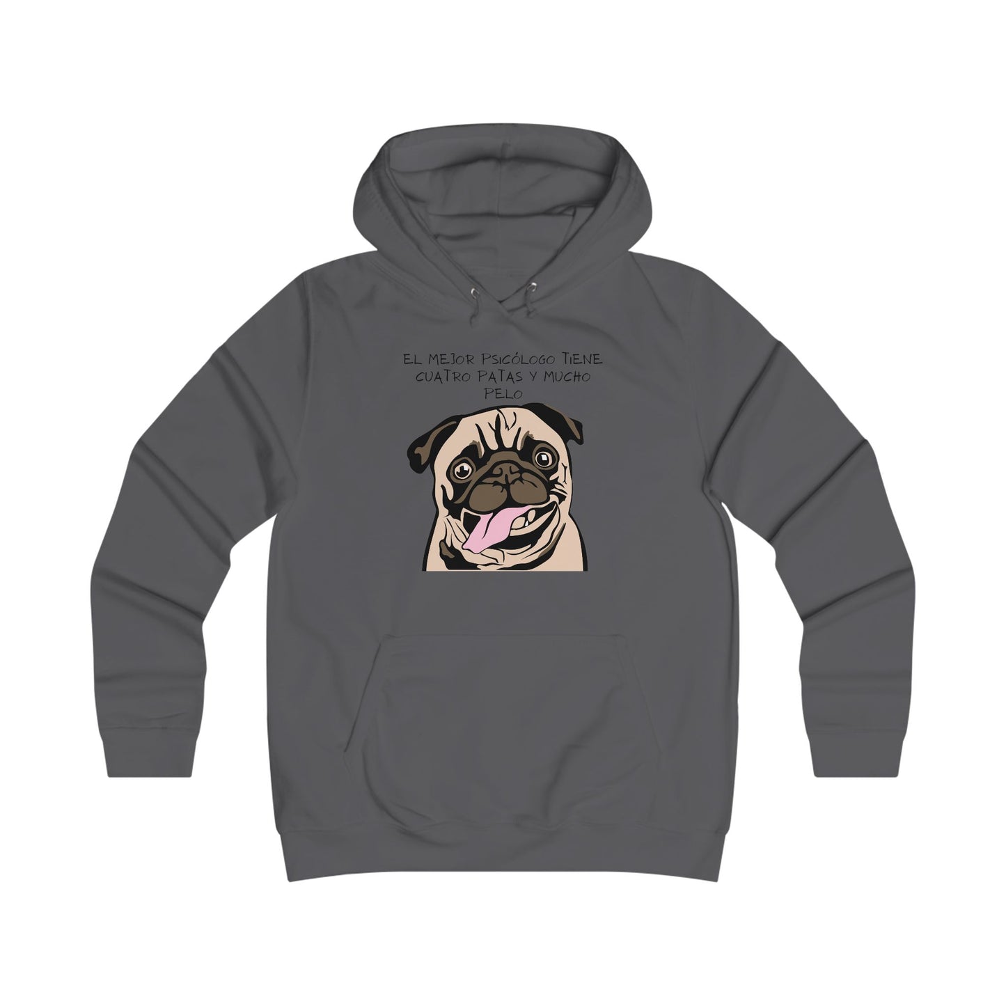 Pug Face Hoodie – "All I Need Is Pugs and Pajamas"