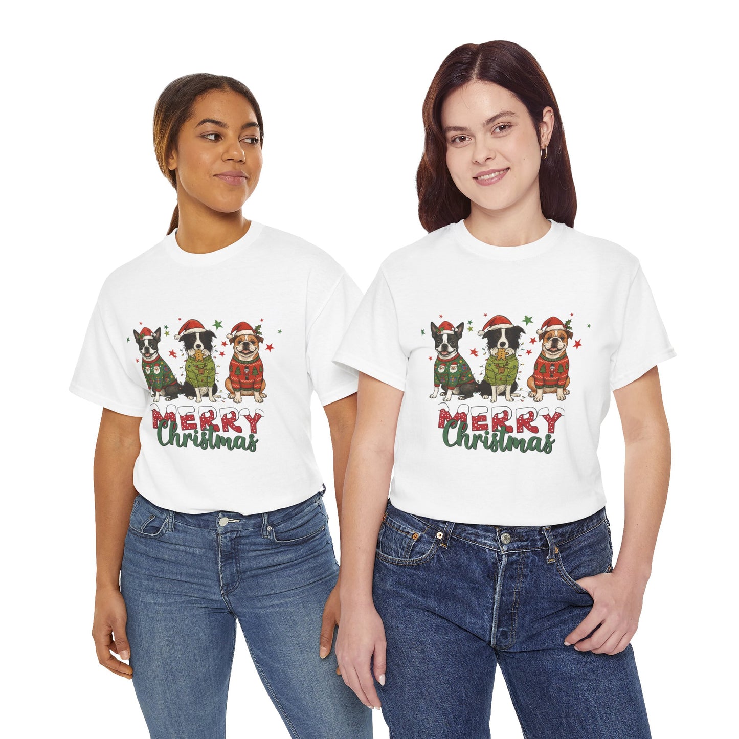 Christmas Dog Trio T-Shirt