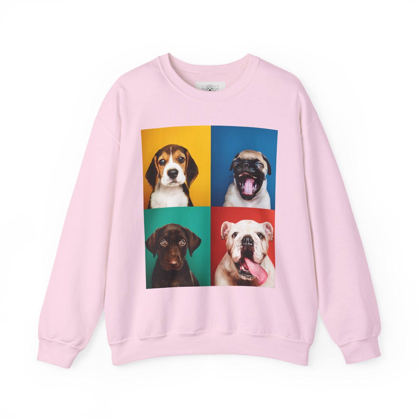 Pop Art Dogs Crewneck Sweatshirt