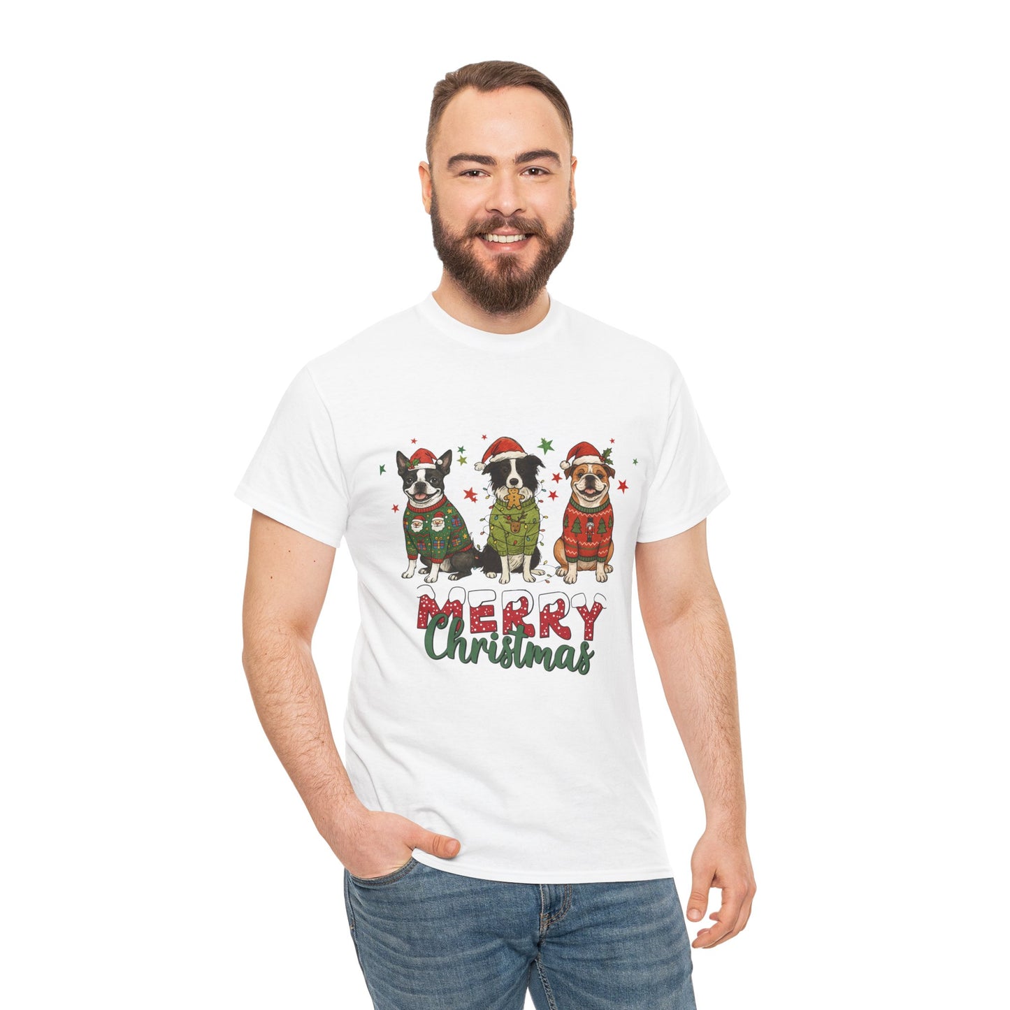 Christmas Dog Trio T-Shirt