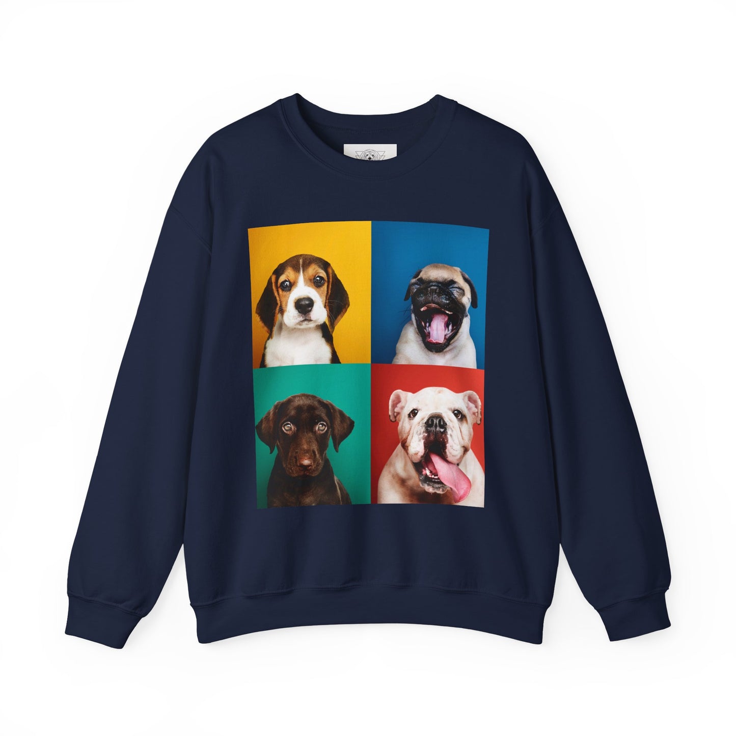 Pop Art Dogs Crewneck Sweatshirt