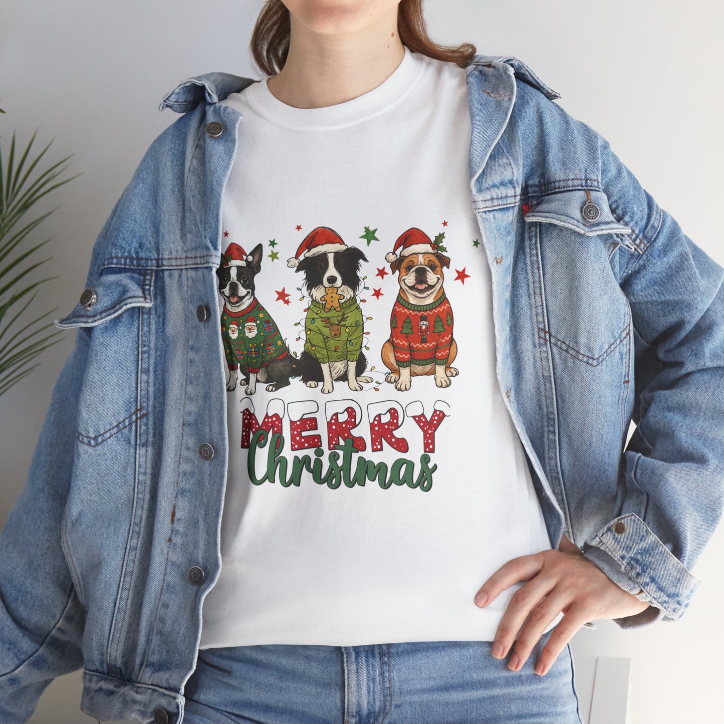 Christmas Dog Trio T-Shirt