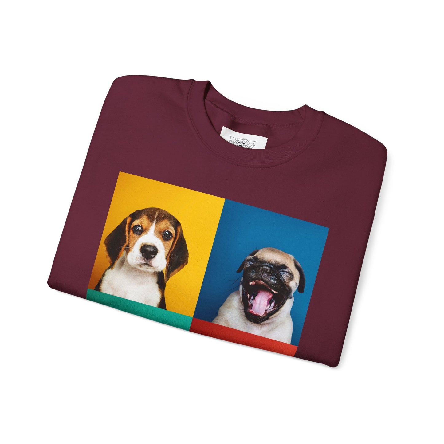 Pop Art Dogs Crewneck Sweatshirt