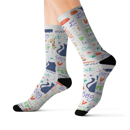 Pet Lover Crew Socks