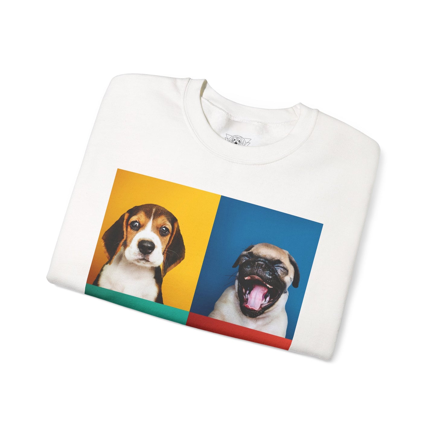 Pop Art Dogs Crewneck Sweatshirt