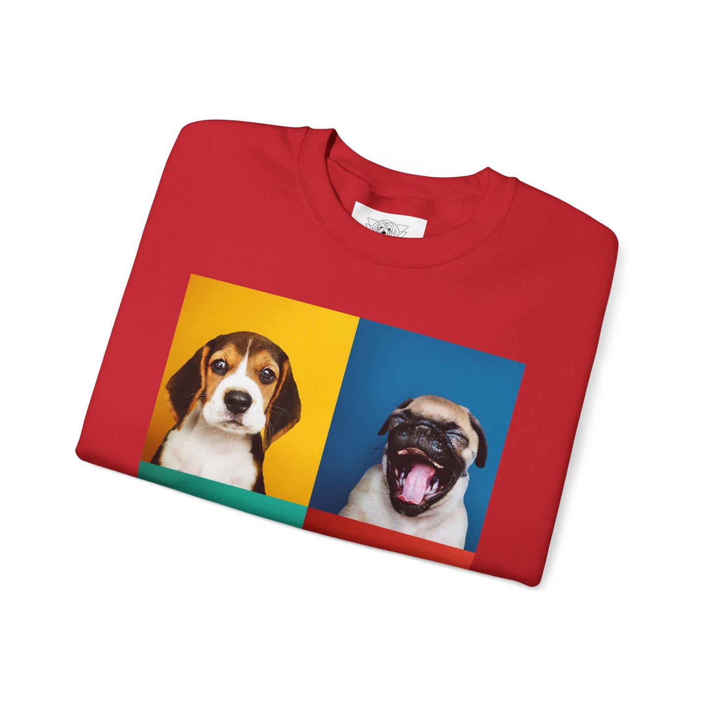Pop Art Dogs Crewneck Sweatshirt