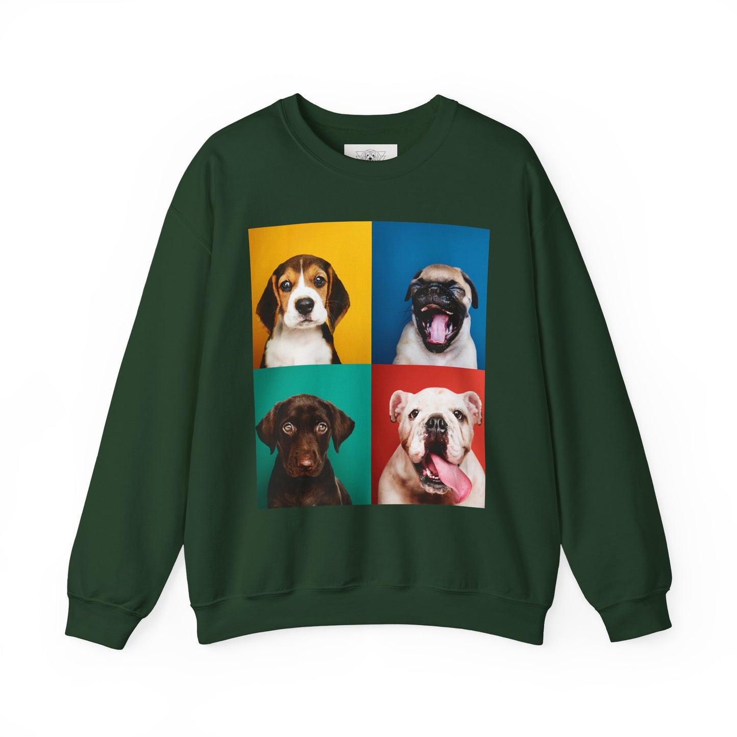 Pop Art Dogs Crewneck Sweatshirt